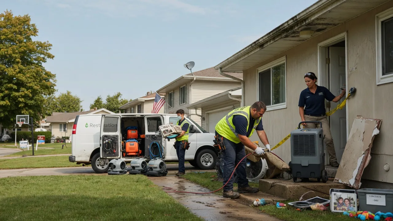 Water Damage Restoration in Aviston, IL near me
